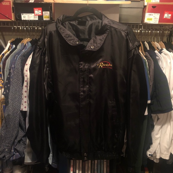 PacSun Other - Vintage Riviera Casino embroidered rain jacket